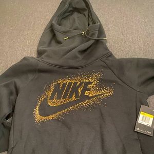 Brand New Black Nike Hoodie Size Small with Tag!